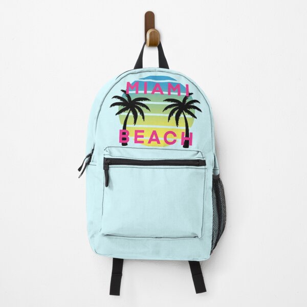 Item preview, Miami Beach Retro Sunset designed and sold by Super Neon Pixels .
