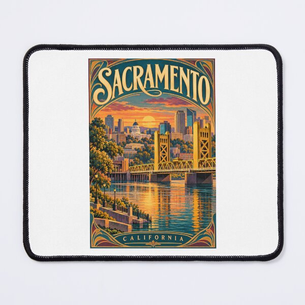 Item preview, Sacramento - California designed and sold by GoodOldVintage.