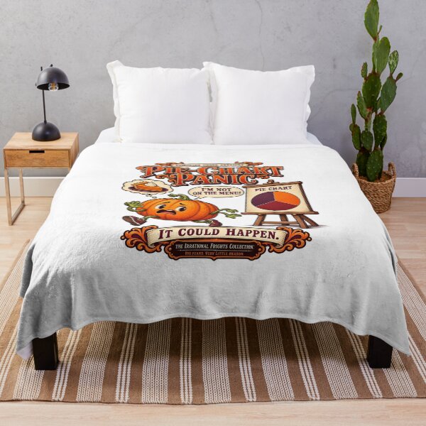 Item preview, THE IRRATIONAL FRIGHTS COLLECTION - PUMPKINS UNDER PRESSURE - PIE-CHART PANIC designed and sold by WheelieGdArt.
