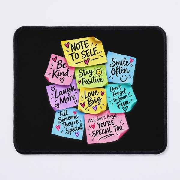 Item preview, Note to Self – Be Kind, Stay Positive & You’re Special designed and sold by Classic Chaos Creations.