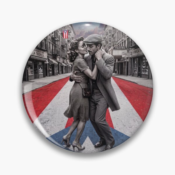 Item preview, NEWYORICAN DANCING EL BARRIO PRINT designed and sold by RNGAPPAREL28.