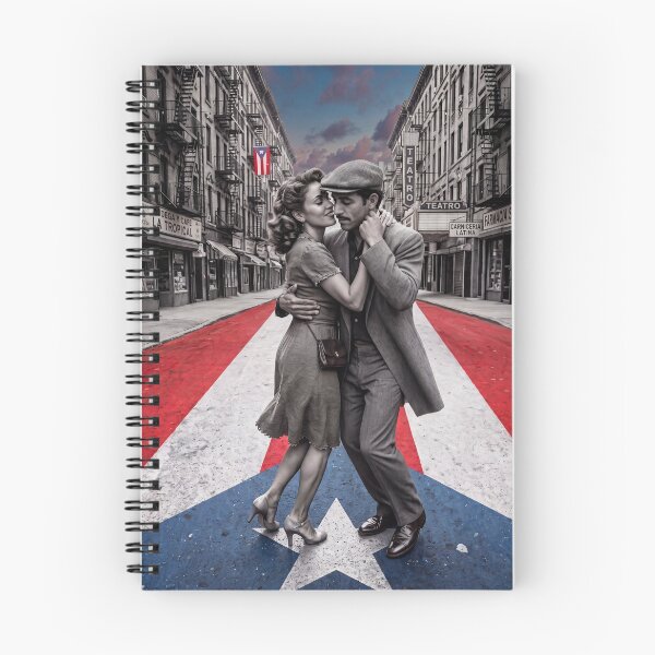 Item preview, NEWYORICAN DANCING EL BARRIO PRINT designed and sold by RNGAPPAREL28.