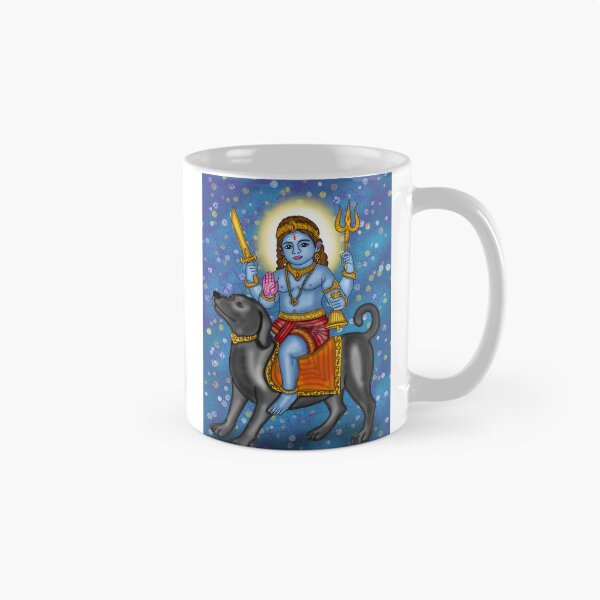 Item preview, Bhairava Digital Drawing | Hindu Deity Spiritual Artwork  Description designed and sold by Harshit_Digital_Arts.