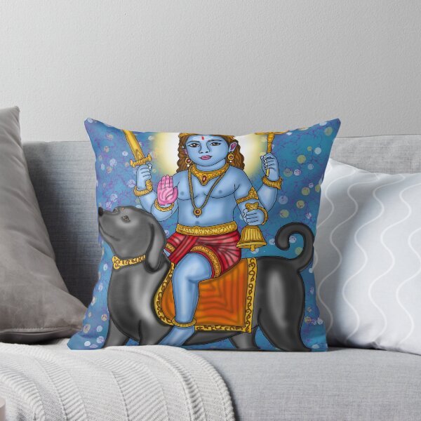 Item preview, Bhairava Digital Drawing | Hindu Deity Spiritual Artwork  Description designed and sold by Harshit_Digital_Arts.