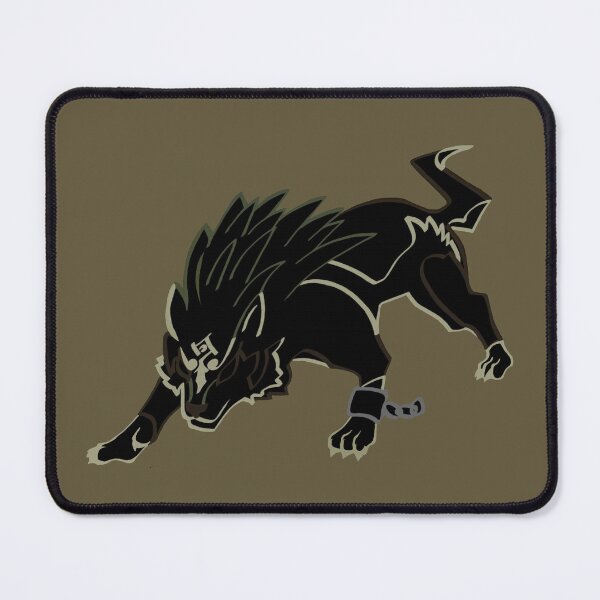 Item preview, twilight princess minimalistic linework (wolf link) designed and sold by driftfractals.