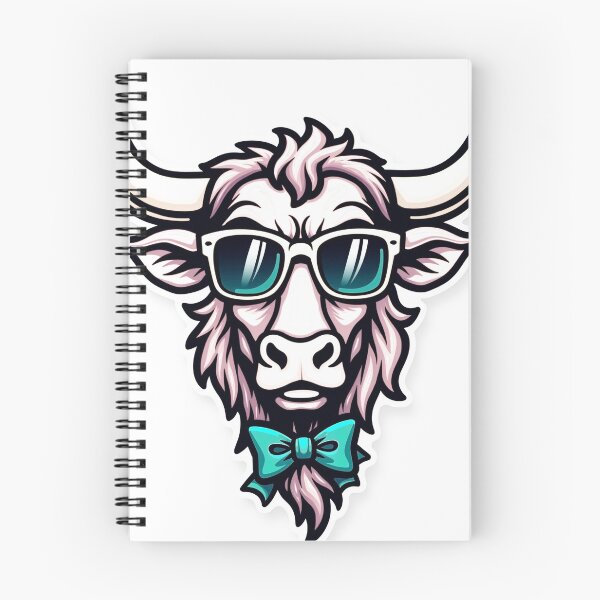Item preview, Bold Bull Head Tattoo Flash: Taurus Style designed and sold by Qubivibe.
