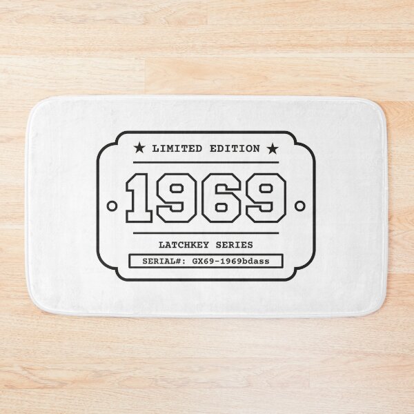 Item preview, 1969 Limited Edition Birth Year Latchkey Series Vintage Badge Black designed and sold by HYPNK.