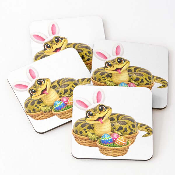 Artikelvorschau, Fröhliche Ostern mit grüner Anakonda entworfen und verkauft von Sillytoe.
