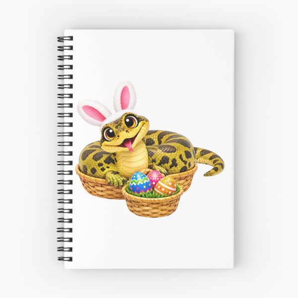 Item preview, Cheerful Green Anaconda Easter designed and sold by Sillytoe.