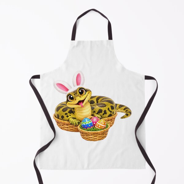 Item preview, Cheerful Green Anaconda Easter designed and sold by Sillytoe.