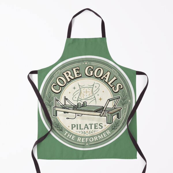 Item preview, Aesthetic Core Goals Pilates The Reformer Vintage Emblem Sticker designed and sold by REFORMER & COFFEE STUDIO.