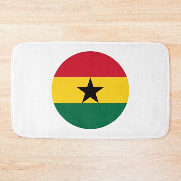 Artikelvorschau, Ghana-Kreisflagge GH entworfen und verkauft von shitpostee.