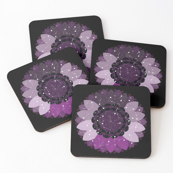 Item preview, Celestial Flower [asexual] designed and sold by deadbeatprince-typography.