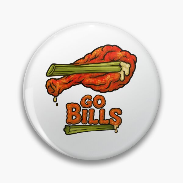 Item preview, Go Bills - Buffalo wings designed and sold by American Artist Designs.