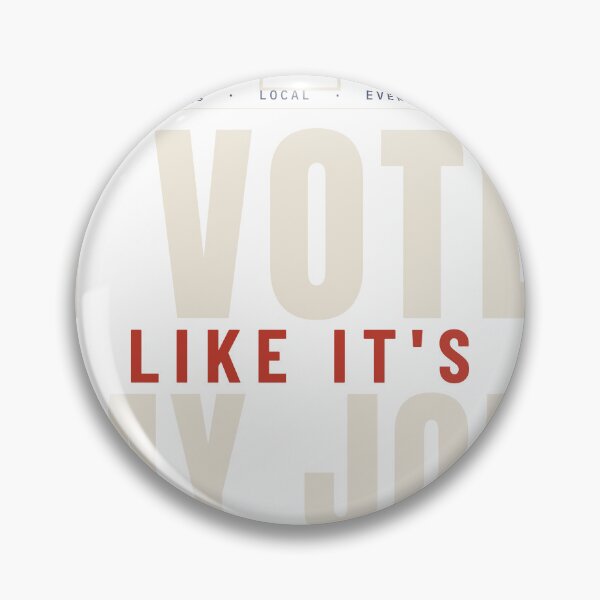 Aperçu de l'œuvre Je vote comme si c'était mon travail (Humour civique) créée et vendue par T-J-WHATEVER.
