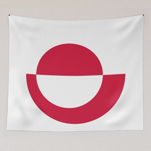 Item preview, Greenland Circle Flag GL designed and sold by shitpostee.