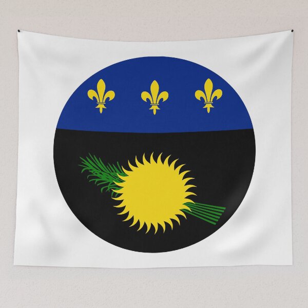 Item preview, Guadeloupe Circle Flag GP designed and sold by shitpostee.