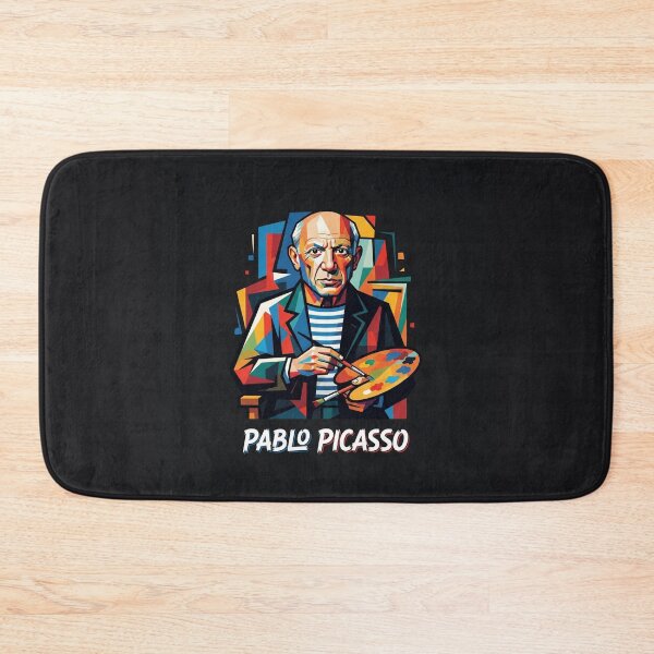 Artikelvorschau, Pablo Picasso Farbenfrohes Porträt Bildende Kunst entworfen und verkauft von Owcomm.