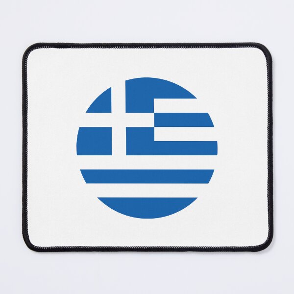 Item preview, Greece Circle Flag GR designed and sold by shitpostee.