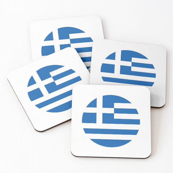 Item preview, Greece Circle Flag GR designed and sold by shitpostee.