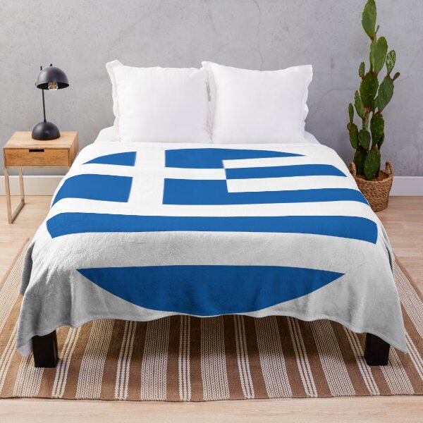 Item preview, Greece Circle Flag GR designed and sold by shitpostee.