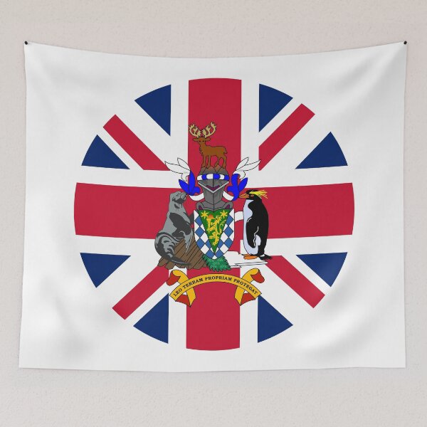Item preview, South Georgia And The South Sandwich Islands Circle Flag GS designed and sold by shitpostee.