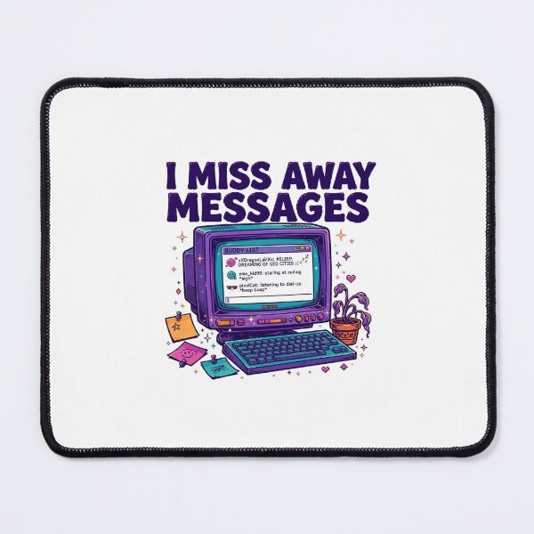 Artikelvorschau, I Miss Away Messages Funny Millennial Shirt entworfen und verkauft von Hearth & Hue.