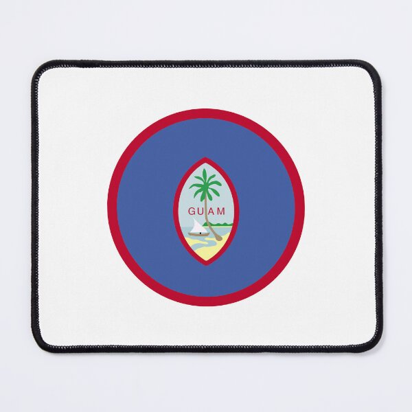 Item preview, Guam Circle Flag GU designed and sold by shitpostee.