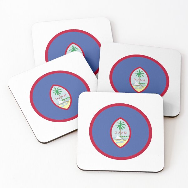 Item preview, Guam Circle Flag GU designed and sold by shitpostee.