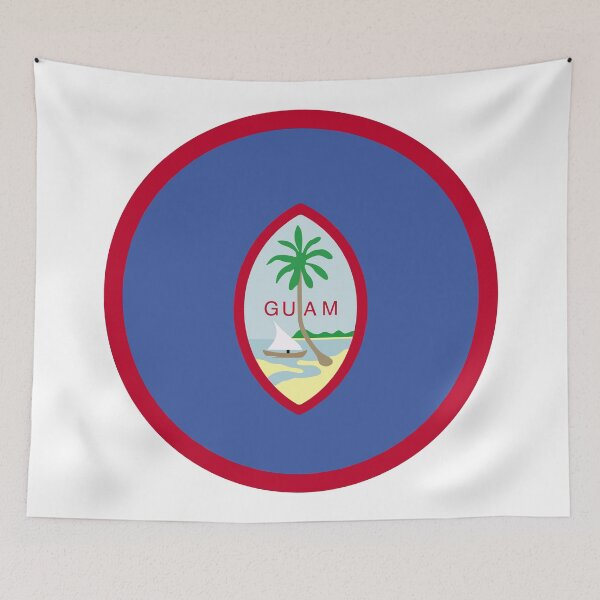Artikelvorschau, Guam-Kreisflagge (GU) entworfen und verkauft von shitpostee.
