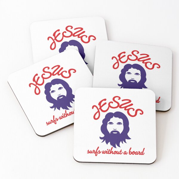 Item preview, Jesus Surfs Without a Board designed and sold by TheDisloyalists.