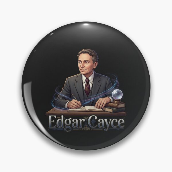 Item preview, Edgar Cayce The Sleeping Prophet Portrait designed and sold by Owcomm.
