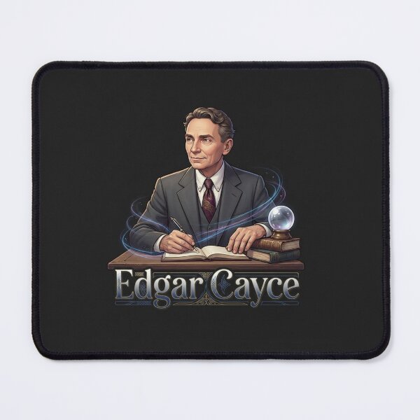 Item preview, Edgar Cayce The Sleeping Prophet Portrait designed and sold by Owcomm.