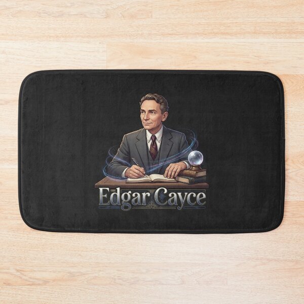 Item preview, Edgar Cayce The Sleeping Prophet Portrait designed and sold by Owcomm.