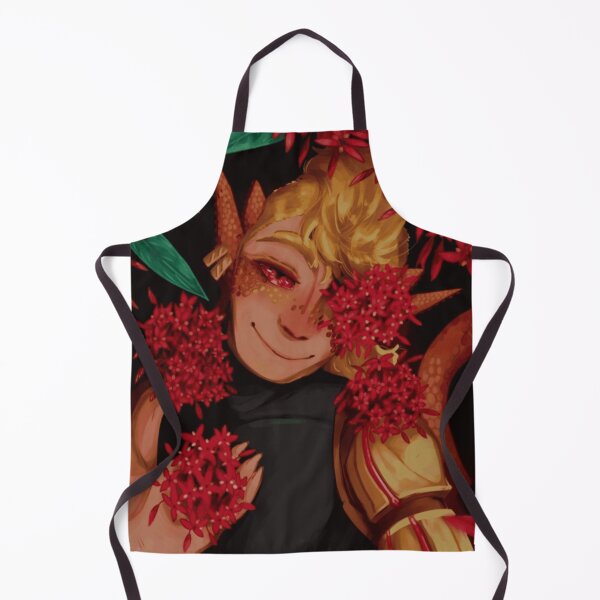 Item preview, Smiling Fantasy Elf With Red Flowers designed and sold by NeonCosmic.