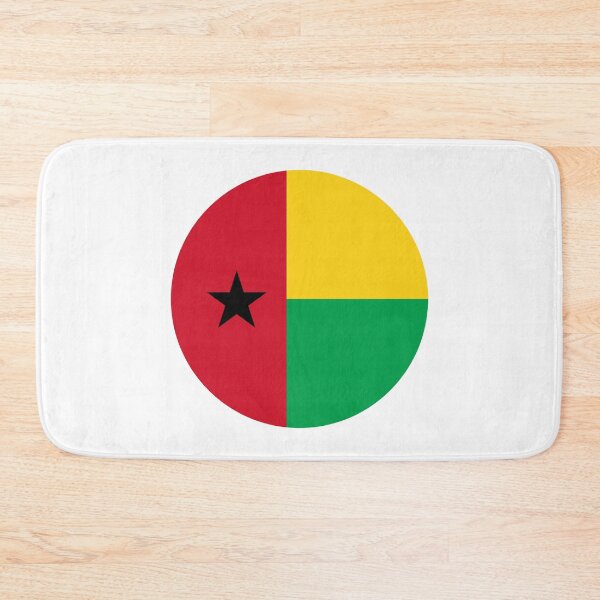 Item preview, Guinea-Bissau Circle Flag GW designed and sold by shitpostee.
