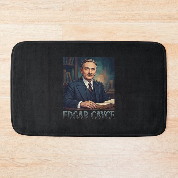 Item preview, Edgar Cayce Portrait Illustration Seated at Desk designed and sold by Owcomm.