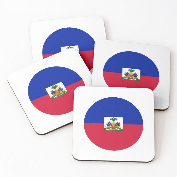 Item preview, Haiti Circle Flag HT designed and sold by shitpostee.