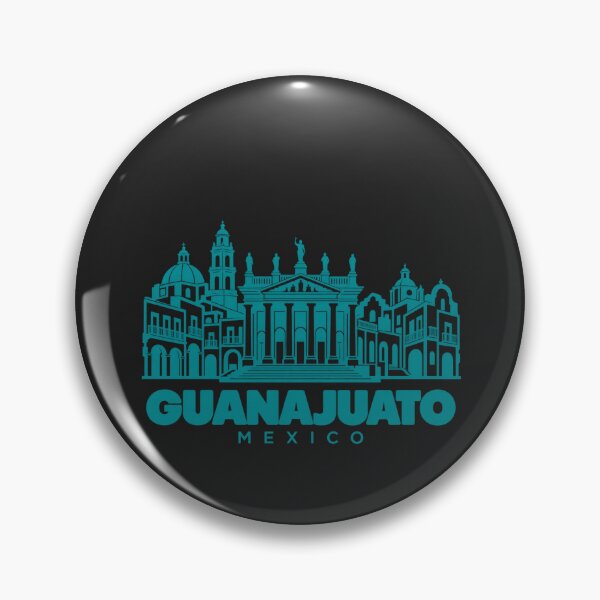 Item preview, Guanajuato Mexico Line Art Landmark Poster designed and sold by CMYKStudio.
