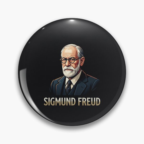 Item preview, Sigmund Freud Psychoanalysis Portrait Graphic Illustration designed and sold by Owcomm.