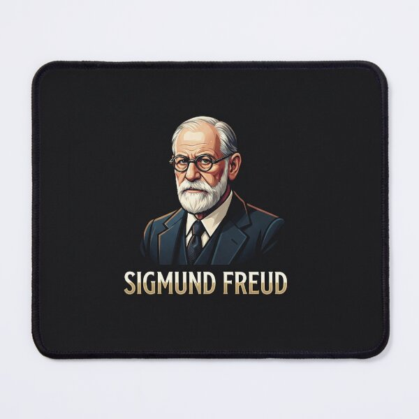 Item preview, Ilustración gráfica del retrato de Sigmund Freud, psicoanálisis designed and sold by Owcomm.