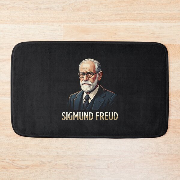 Item preview, Sigmund Freud Psychoanalysis Portrait Graphic Illustration designed and sold by Owcomm.