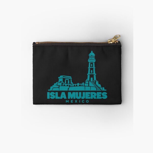 Item preview, Isla Mujeres Quintana Roo Mexico Line Art Coastline Poster designed and sold by CMYKStudio.