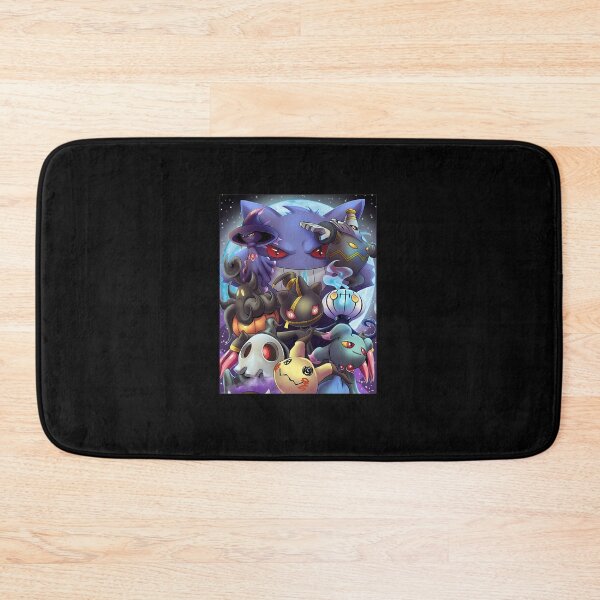Item preview, Spooky Midnight Ghost Creatures Under Full Moon Art designed and sold by HuaMango.