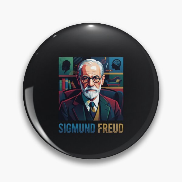 Item preview, Sigmund Freud Portrait Psychology Retro Pop Art    designed and sold by Owcomm.