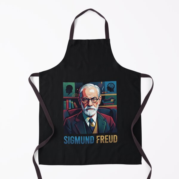 Item preview, Sigmund Freud Portrait Psychology Retro Pop Art designed and sold by Owcomm.