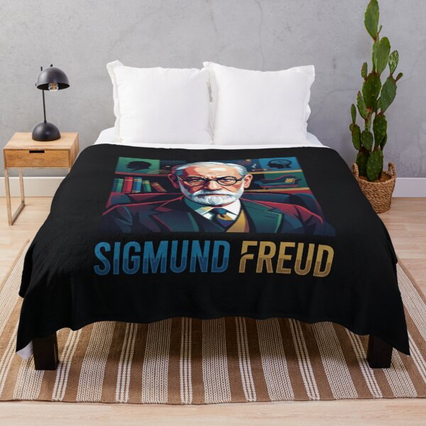 Artikelvorschau, Sigmund Freud Porträt Psychologie Retro Pop Art entworfen und verkauft von Owcomm.