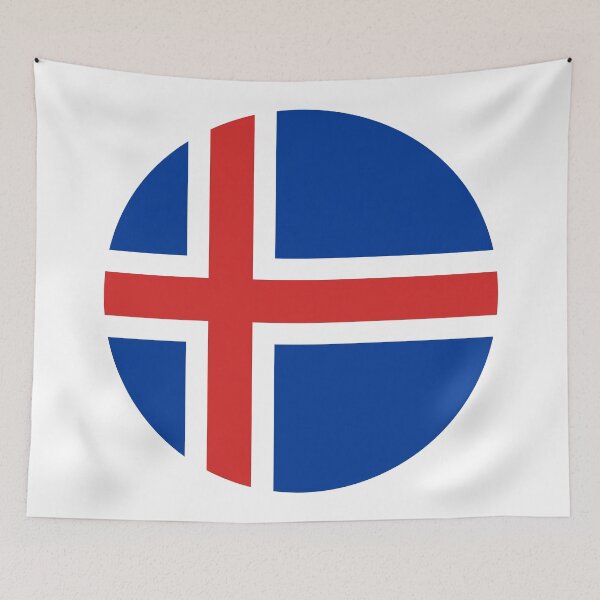 Item preview, Iceland Circle Flag IS designed and sold by shitpostee.