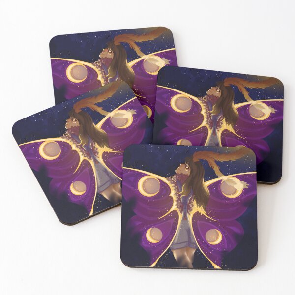 Item preview, Criatura polilla celestial en la noche estrellada designed and sold by NeonCosmic.