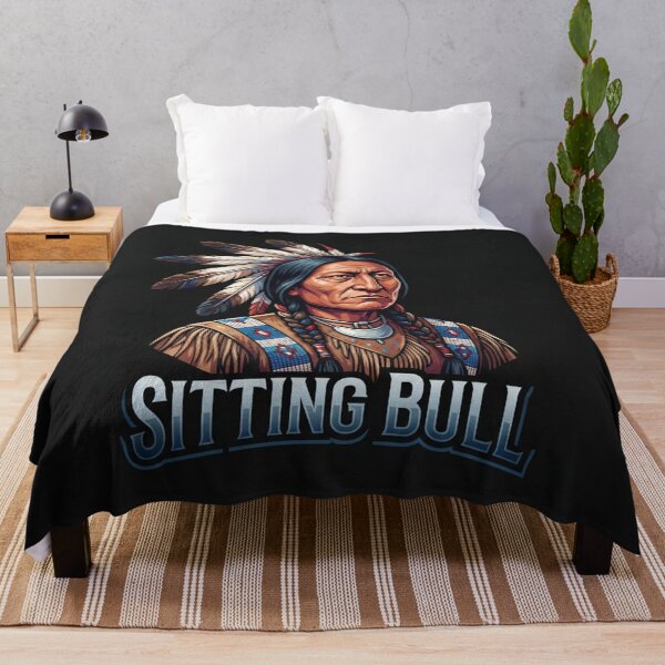 Item preview, Historic Native American Leader Sitting Bull Portrait designed and sold by Owcomm.